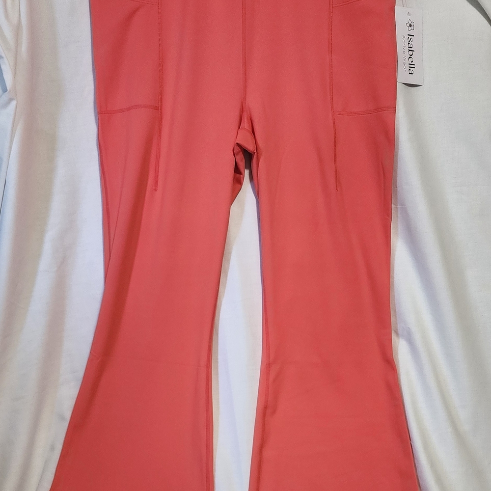 Isabella Coral Women's Leggings Flare